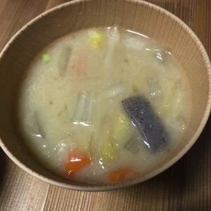 白菜たっぷり豚汁＋＋